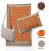 2020 Model Coconut Palm Linen Needle Punch Triangle Lotus