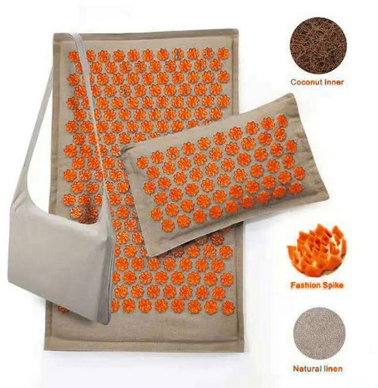 2020 Model Coconut Palm Linen Needle Punch Triangle Lotus