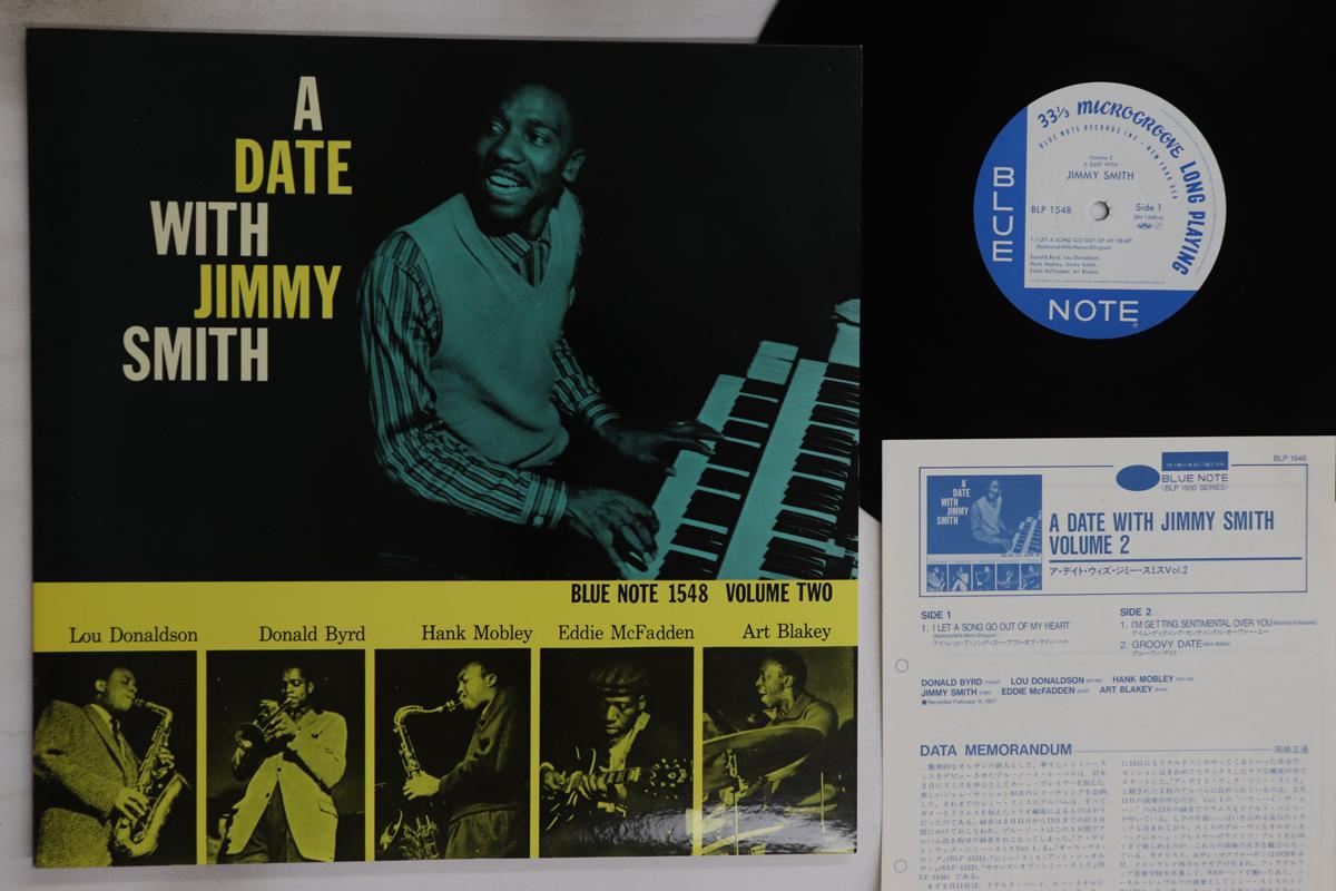 

LP Record JIMMY SMITH - A Date With Jimmy Smith, Vol. 2 BLP1548 BLUE NOTE 1984 Japan Jazz Used