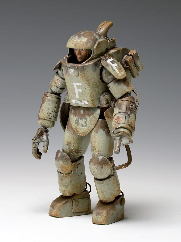 Wave Maschinen Krieger Approximately 11cm Plastic Model Kit A.F.S. Mk.I & A.F.S. Mk.II Set, 1/20 Scale, Tall, MK-076 (Person)