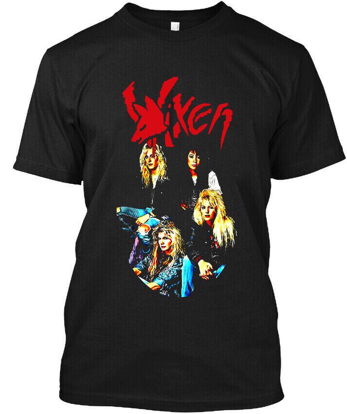 Vixen American Graphic Retro Classic Logo T-Shirt Size S-5XL Unisex T-Shirt XL