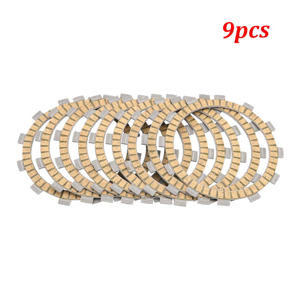 Motorcycle 9Pcs Paper-Based Clutch Friction Plates 8Pcs Steel Plates Disc Kits For YAMAHA YZF-600 R6 YZF600 YZFR6