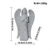 Angel Statue ,Resin,Angel Figurine Modern Tabletop Ornament Home Decor Decorative for Office Desk