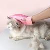 Pet Supplies Double Sided Hair Removal Gloves Massage Bath Beauty Cleaning Mittens Universal for Both Hands Anti Scratch and Bite Cat and Dog Gloves
