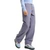 Fila Original Cotton Multi-Pocket Loose Solid Color Outdoor Cargo Pants Women Pants Moon-Gray F51W449801F-DY