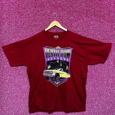 Death Row Records Hip Hop T-Shirt Rotes T-Shirt