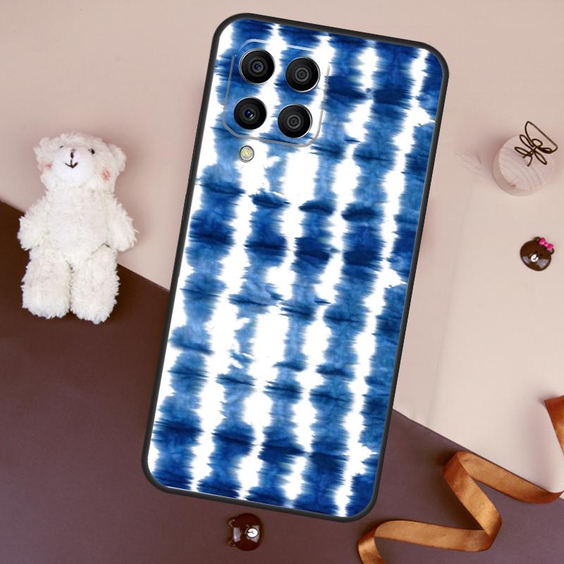 

Shibori indigo Tie Dye Case For Samsung Galaxy M13 M54 M34 M14 M56 M36 M16 M31 M11 M53 M12 M32 M52 M35 M55 M15 M06 Samsung M22