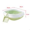 Cat Toilet Easy To Clean Nonstick Stronger Cleaning Detachable Travel for Lawn
