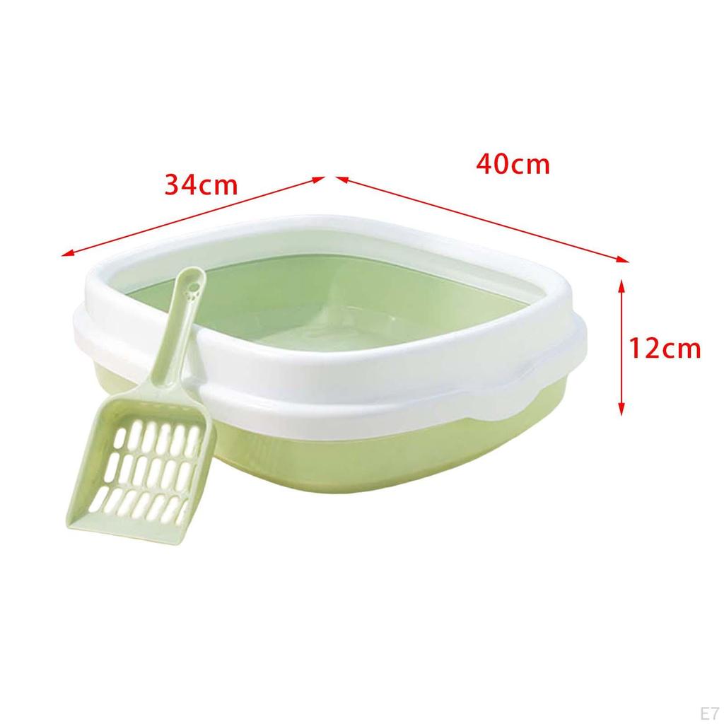Cat Toilet Easy To Clean Nonstick Stronger Cleaning Detachable Travel for Lawn