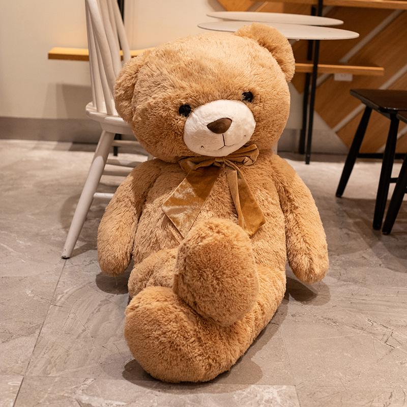 High Quality Giant Bear Plush Doll Soft Stuffed Animal Bear Plush Toys Girls Valentine Lover Birthday Gift