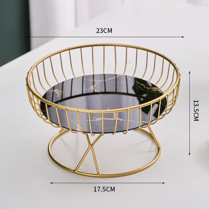 High-Value Celebrity Fruit and Snack Plate for Living Room