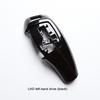 Auto LHD RHD Gear Shift Cover For BMW F10 F30 Head Knob Shifter Lever Interior Accessories Genuine Carbon Fiber 6 Colors