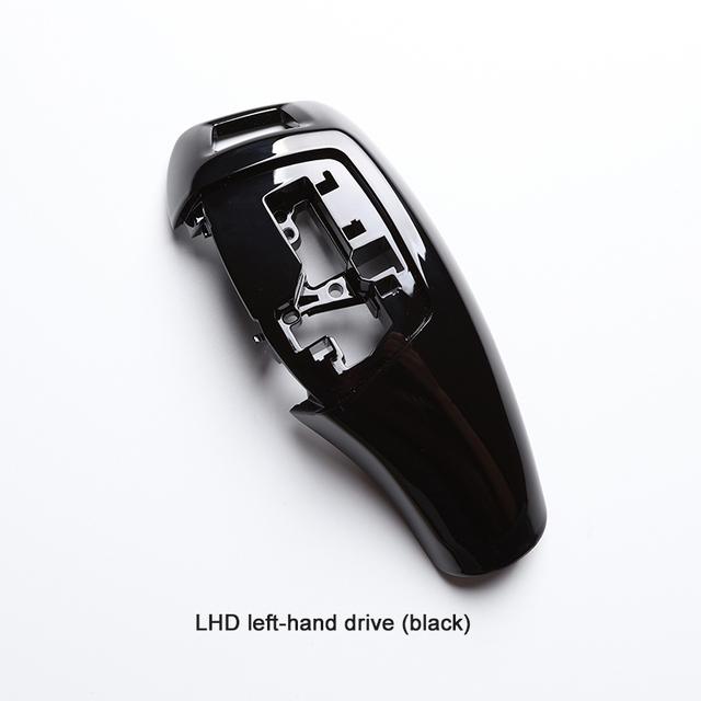 Auto LHD RHD Gear Shift Cover For BMW F10 F30 Head Knob Shifter Lever Interior Accessories Genuine Carbon Fiber 6 Colors
