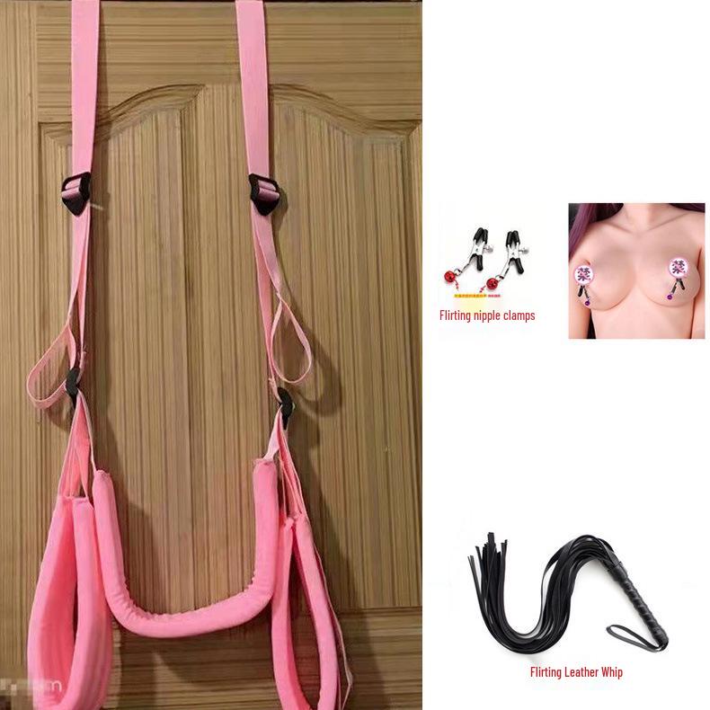 Leather Plush Door Cushion Swing - Adult Fun Alternative Toy
