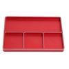 4 Grids RC Screw Tray Metal Screw Parts Tray Durable Repair Tool Organizer  For RC Airplane