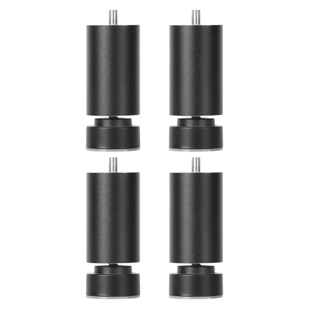 4x Sofa Legs Alloy Adjustable Heavy Duty Table Feet M10 Metal Furniture Legs for Bathroom Dining Table Wardrobes Couch Sofas