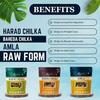 Brijbooti Harad Baheda Amla Raw 300 Gram | 100 Gram Each | (Pack of 3)