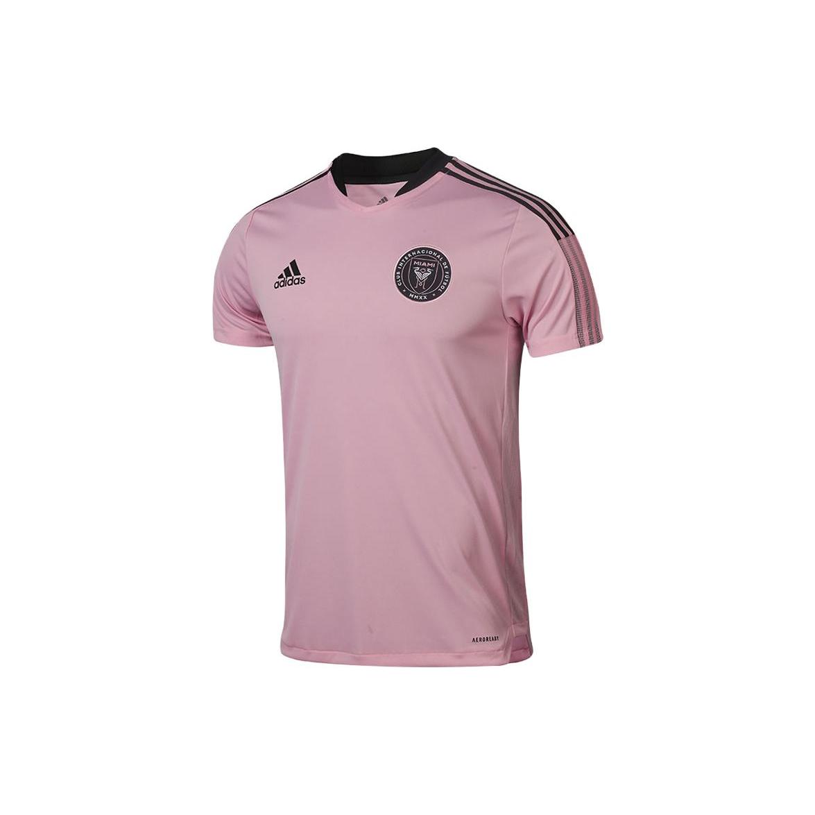 Adidas Soccer Jerseys Men s Pink Moderate Straight Fit GK9748 XL