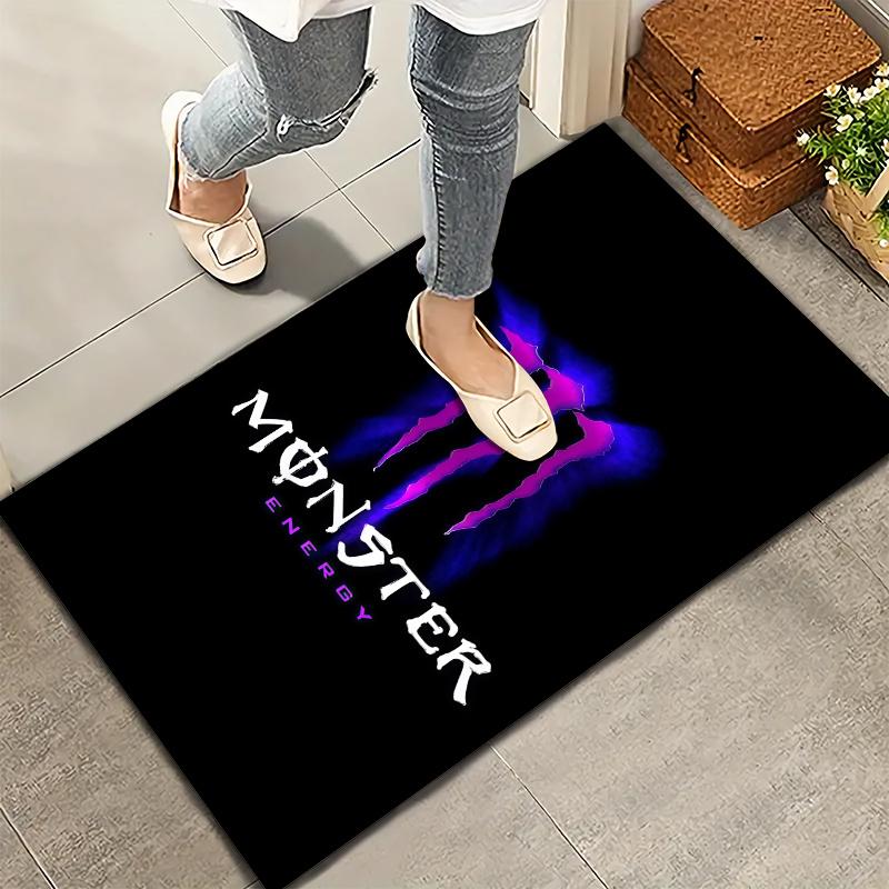Monster Energy Carpet Rug for Living Room Bedroom Home Sofa Decoration,Kids play Nonslip Floor Mat