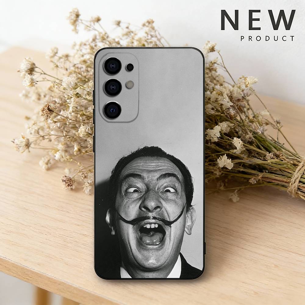 

Artist S-Salvador Dalí Phone Case For Samsung S26,25,24,23,22,21,20,30,Ultra,Plus,Fe,Lite Black Shell Samsung S25ULTRA