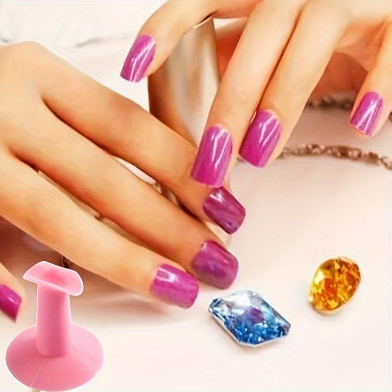 Plastic Finger Bracket Support Frame Professional Manicure Tool for Nail Art Salon DIY Practical Nail Design Accessory