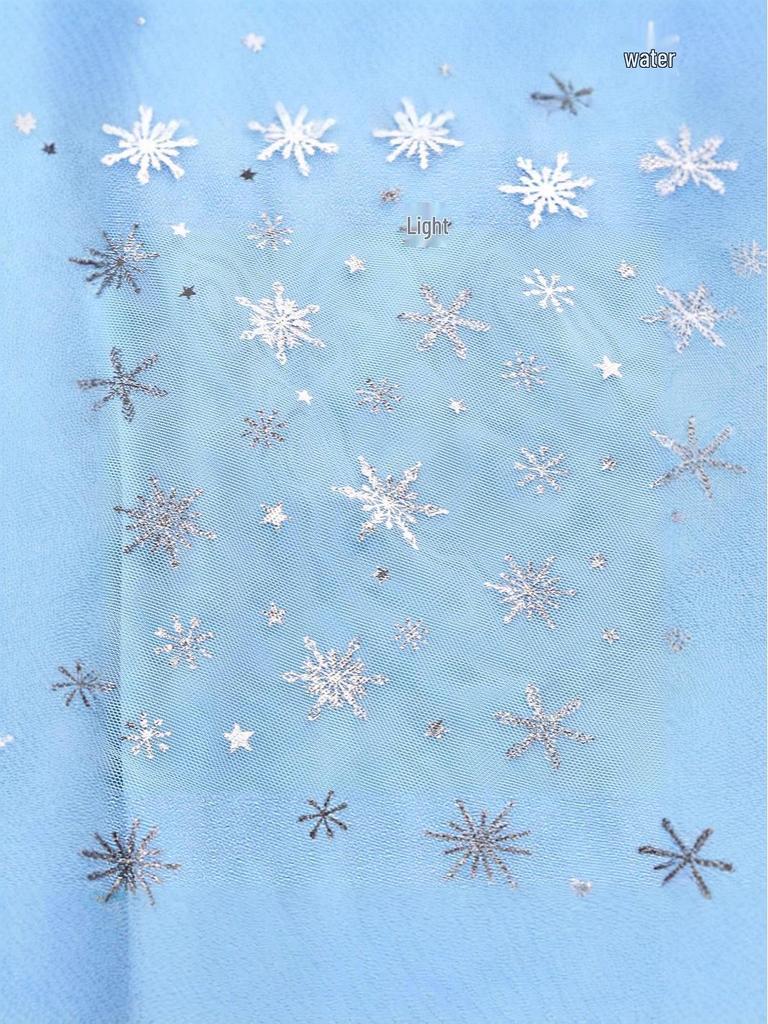 Princezna Aisha Ledové Dívčí Plášť - Jarní a Podzimní Šála pro Děti