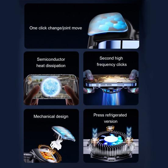 Handy-Gamepad Halbleiterkühlung Effiziente Wärmeableitung Gamepad für Ultimatives Gaming