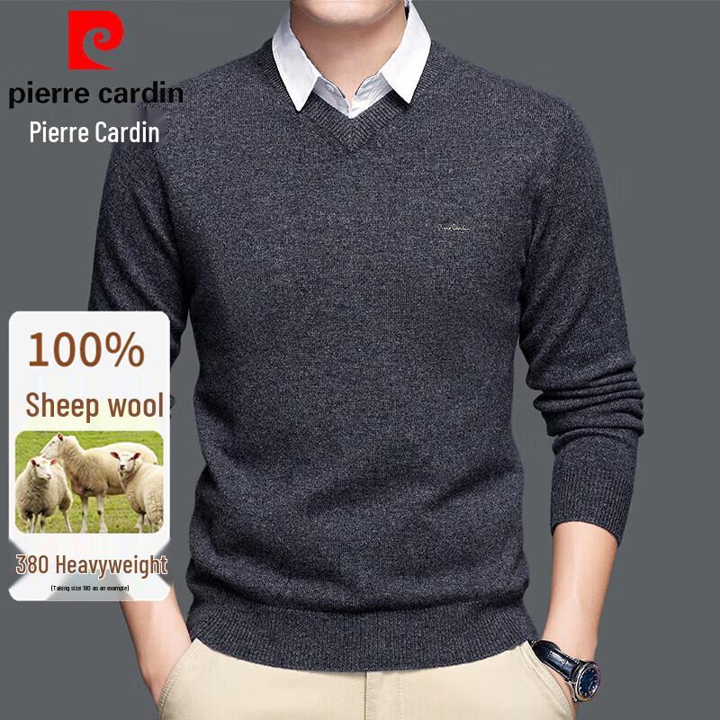 

Pierre Cardin Men s 100% Wool V-Neck Sweater 3XL / 190