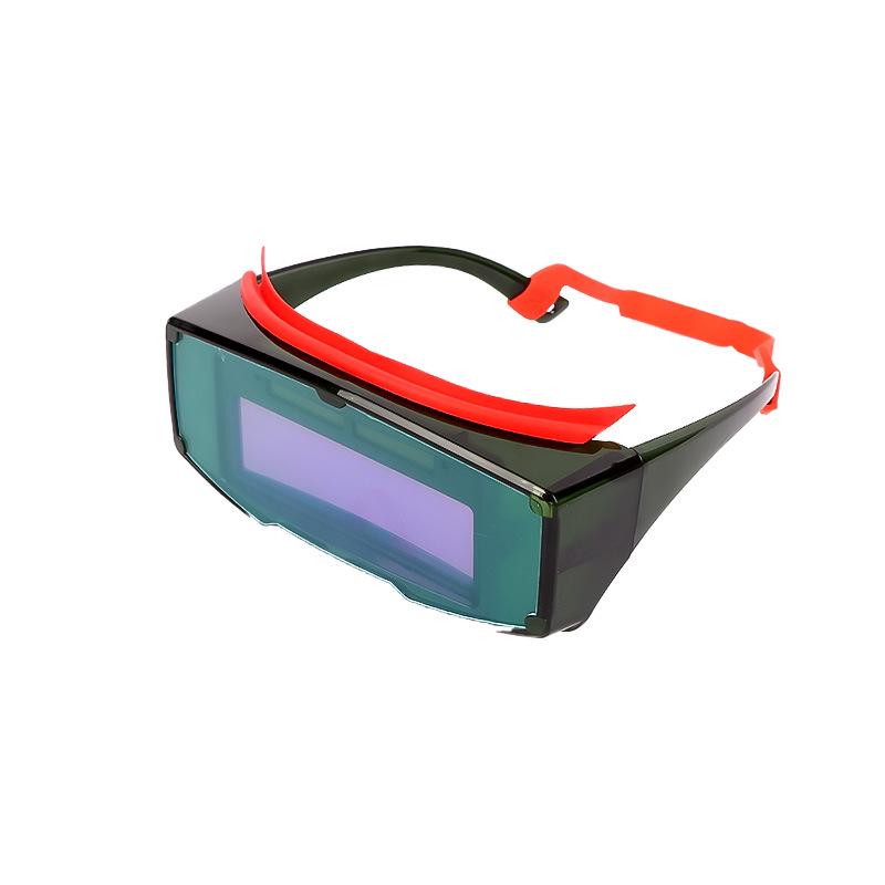 Selbstabdunkelnde Schweißbrille: Farbwechselnd, Blendschutz für Gas- und Lichtbogenschweißen.