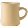 Household Cup Ins Wind Simple Cream Yellow Ceramic Mug Coffee Cup Couple Water Cup