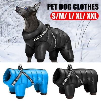 Winter waterdichte warme huisdier hondenkleding puppy jumpsuit hondenjas puppy hondenjas
