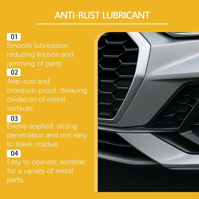 2025 New Car Antirust Remover Rust Inhibitor Rust Remover Derusting Sprayer 100ml Cleaner