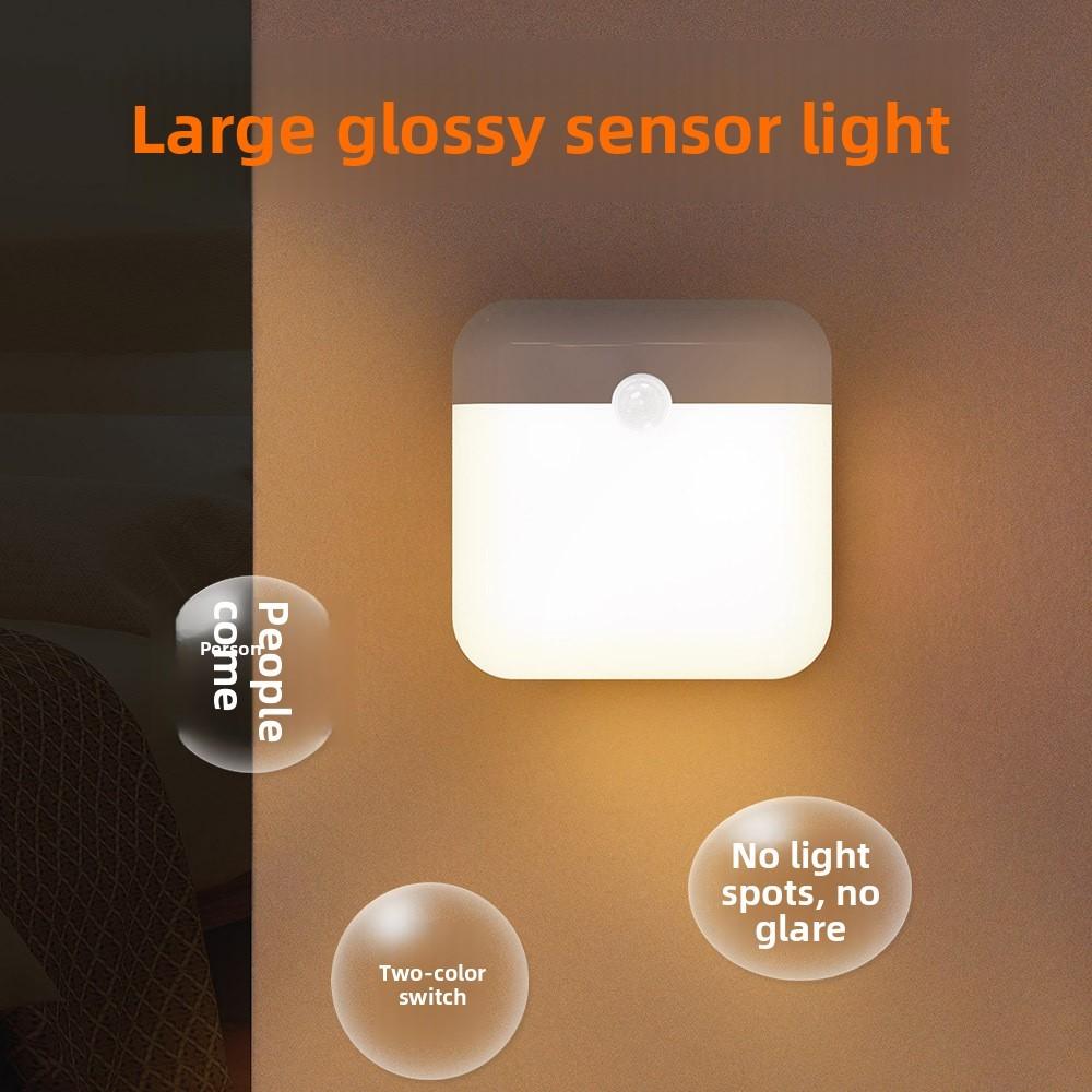 Led Motion Rechargeable Sensor Light Cordless Closet Cabinet Supplies Stair
