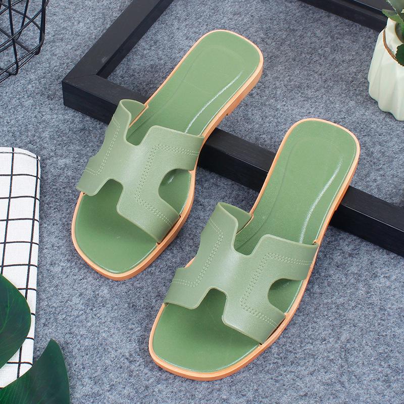 Women's Summer Diamond Pattern One-Strap Slippers: Indoor & Outdoor Wear