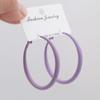 Fashion Luxury  Hoop Big Candy Jewelry Circle Hoop Earrings for Women Female Ear for Ring Fashion Jewelry Nightclub Ladies Earrings Accessories