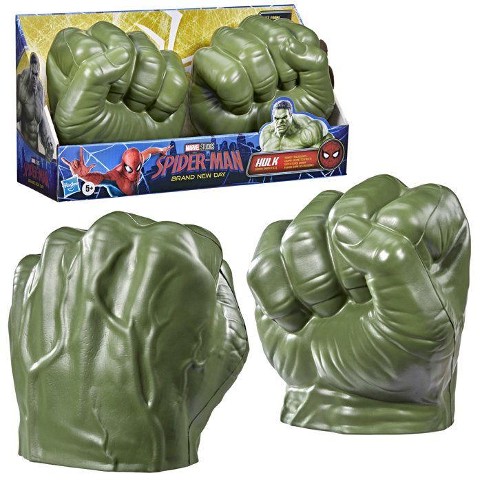 Crushing Hulk Fists, Foam Superhero Costume Toys, Marvel Spider-Man: Brand New Day, from 5 Years