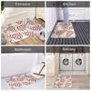 1Pcs Anti Fatigue Kitchen Rugs Christmas Tree Waterproof Non-Slip Thick Cushioned Kitchen Mat Heavy Duty Comfort Standing Mat for Kitchen