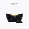 Bolso de mano plisado metálico JW PEI Leia - Bolso cruzado de noche a la moda