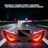 Car Window Styling Light Set Dynamic Flashing, Solar Rechargeable USB Powered LED Accent Lights with 3 Piece Suction Cup Design