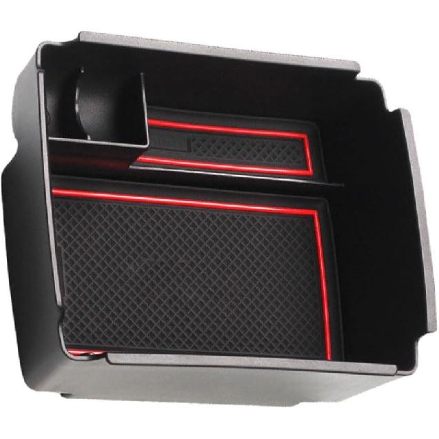 Armrest Box Oragnizer Tray Secondary Storage Box, Center Console Organizer Tray, Compatible with VW Golf 7 MK7 VII GTI