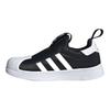 adidas Originals Superstar 360 Zapatos de Tela Cómodos Clásicos Versátiles Casuales Caña Baja Zapatos de Entrenamiento Zapatos para Niños Negro KI8793