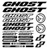 28cm Bicycle Frame for GHOST Road Bike Mountain MTB BMX Cycling Rack Decals Car Decoration Accessories Custom Stickers Cute, PVC