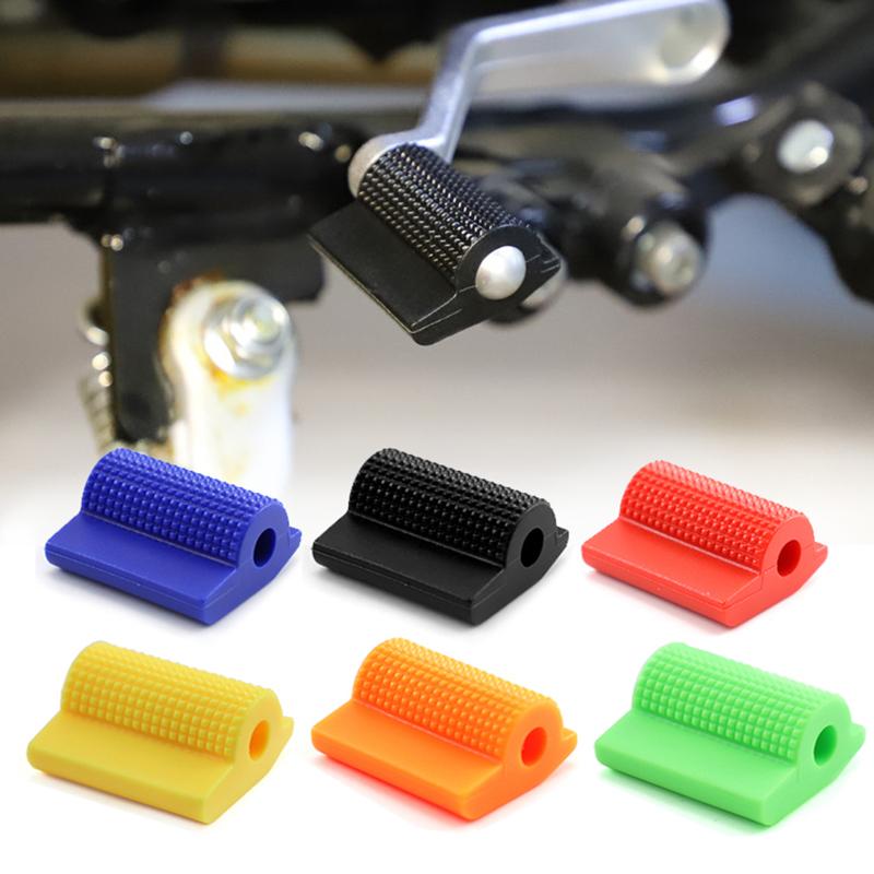 

Universal Motorcycle Shift Gear Lever Pedal Rubber Cover Shoe Protector Foot Peg Toe Gel Accessory Motorcycle gear cover 1