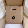 Real Gold Cold Necklace In The E-Commerce Good Goods Furnace, Women'S Collarbone Chain With Jewelry