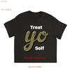Treat Yo Self Parks And Recreation Inspired Shirt Heavyweight Crewneck T Vintage Graphic Top For Everyday Wear Fashion