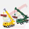 Toy Construction Crane Large Size Inertia Driven Plastic Vehicle Model Kids Gift