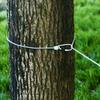 2PCS Compact Elastic Clothesline With Rubber Coated Hook And Clamps Flexible Drying Cord For Outdoor Indoor Use