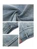 Women's Scimitar Patchwork Wide-Leg Jeans - Retro Niche Design, Spring/Summer 2026