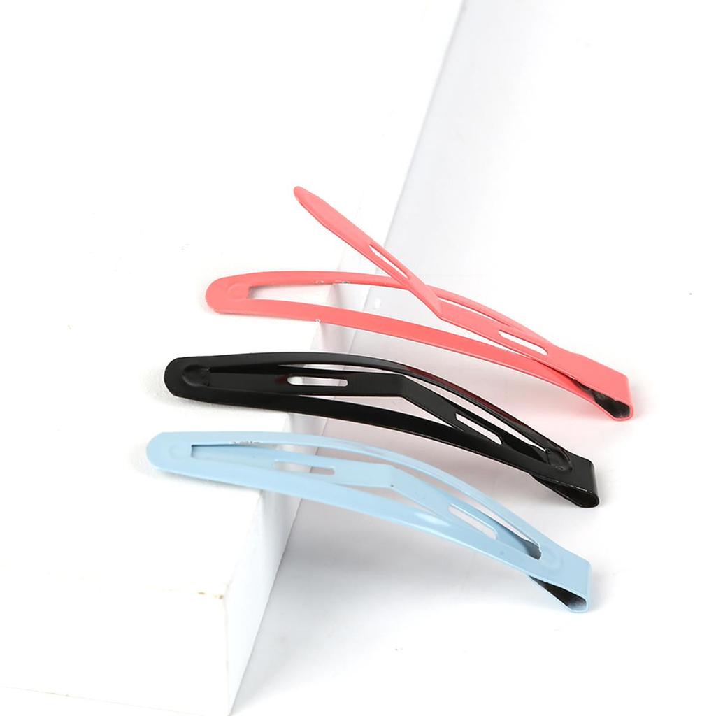 10Pcs Korean Black Color BB Clip Bangs Fixed Hairpin Hair Claw For Women Ladies Girls Makeup Hair Barrettes Hair Accessories Headwear