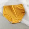 Large Size Women Spring and Autumn High Waist Belly Lift Hip Antibacterial Crotch Waist Breathable Hip Briefs